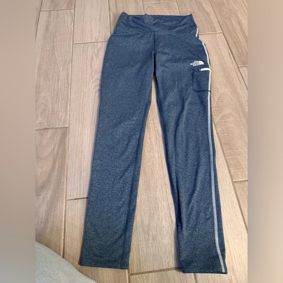 Girls‎ north face leggings with pockets - Picture 1 of 7